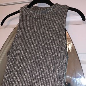 Jluxlabel gray sleeveless sweater dress • Size Small